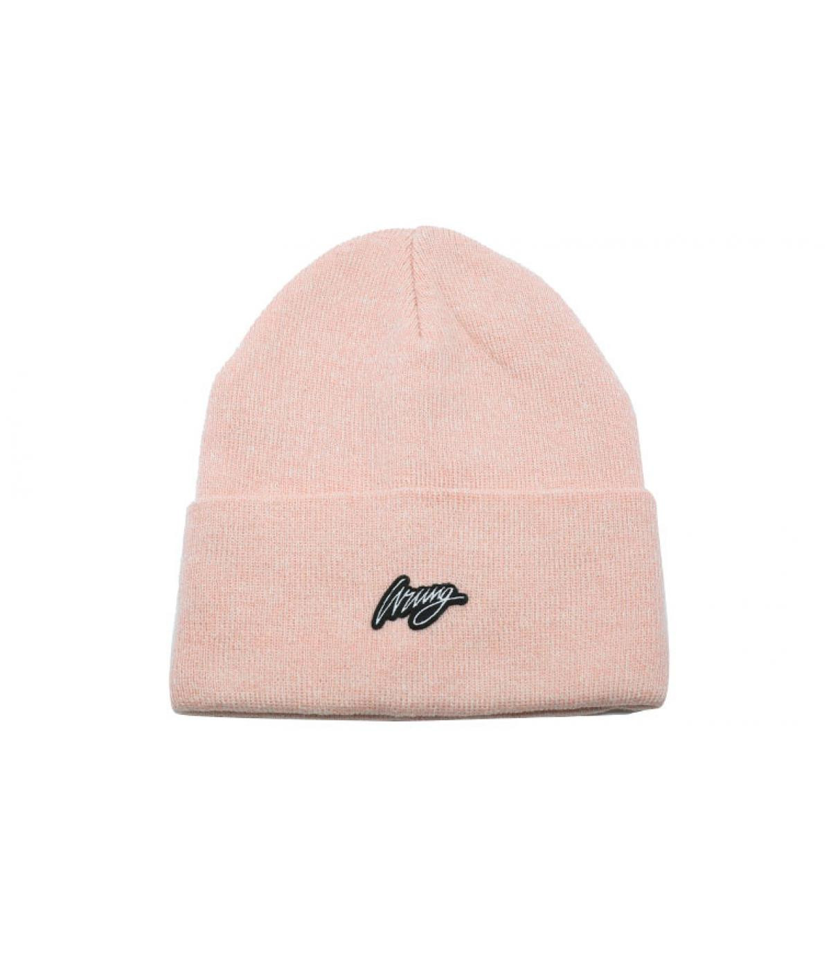 Trill Beanie heather pink Wrung